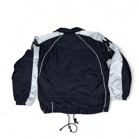 Rare Vintage 90s Kappa Black and White Oversized Jacket